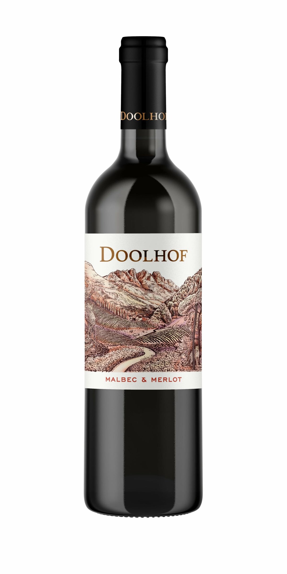 Doolhof Mountain Range Malbec Merlot 750ml