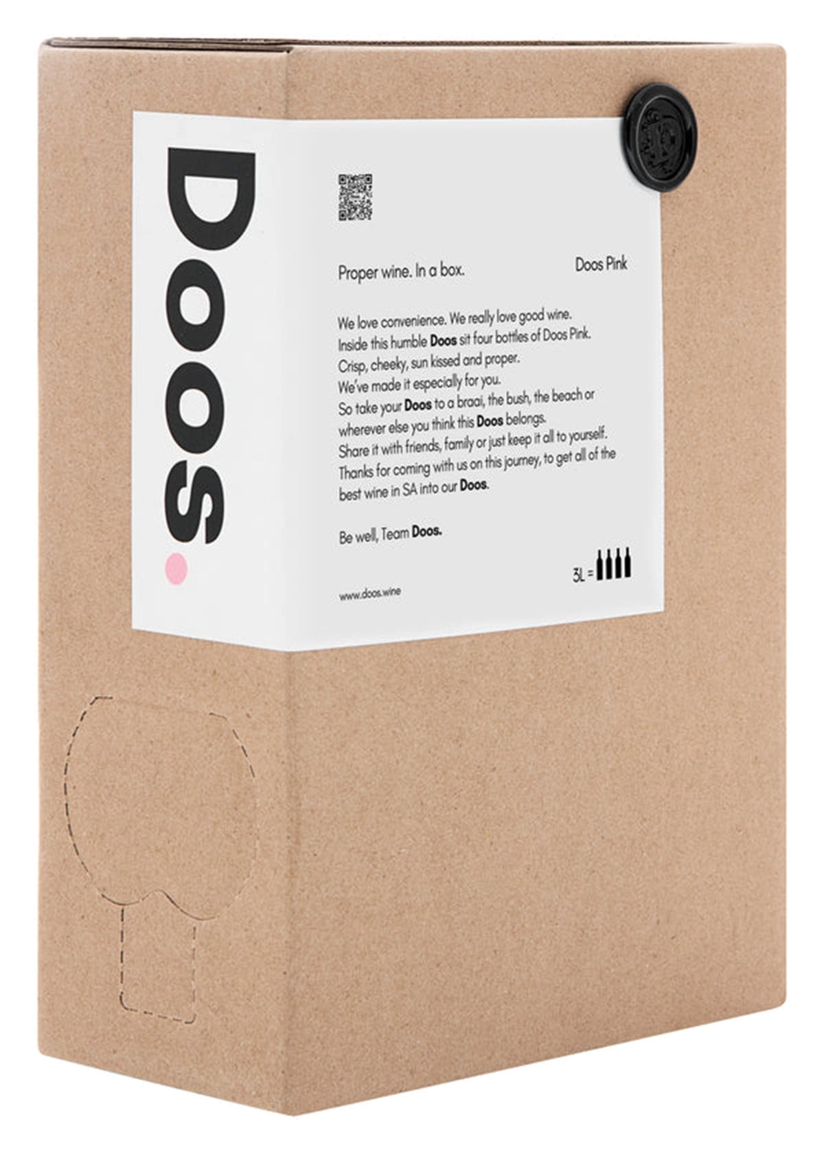 Doos Pink 3l