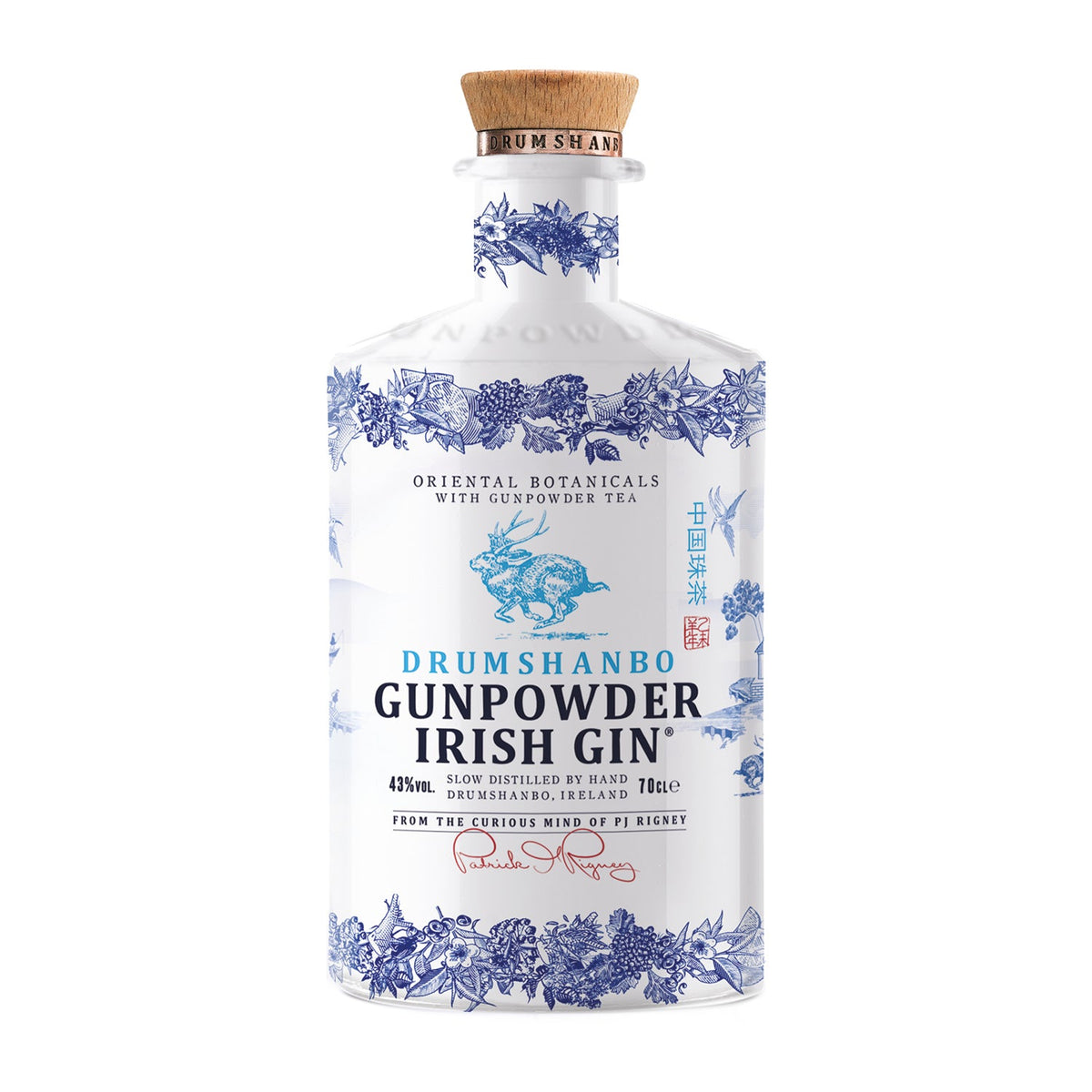 Drumshanbo Gin Ceramic Bottle 750ml