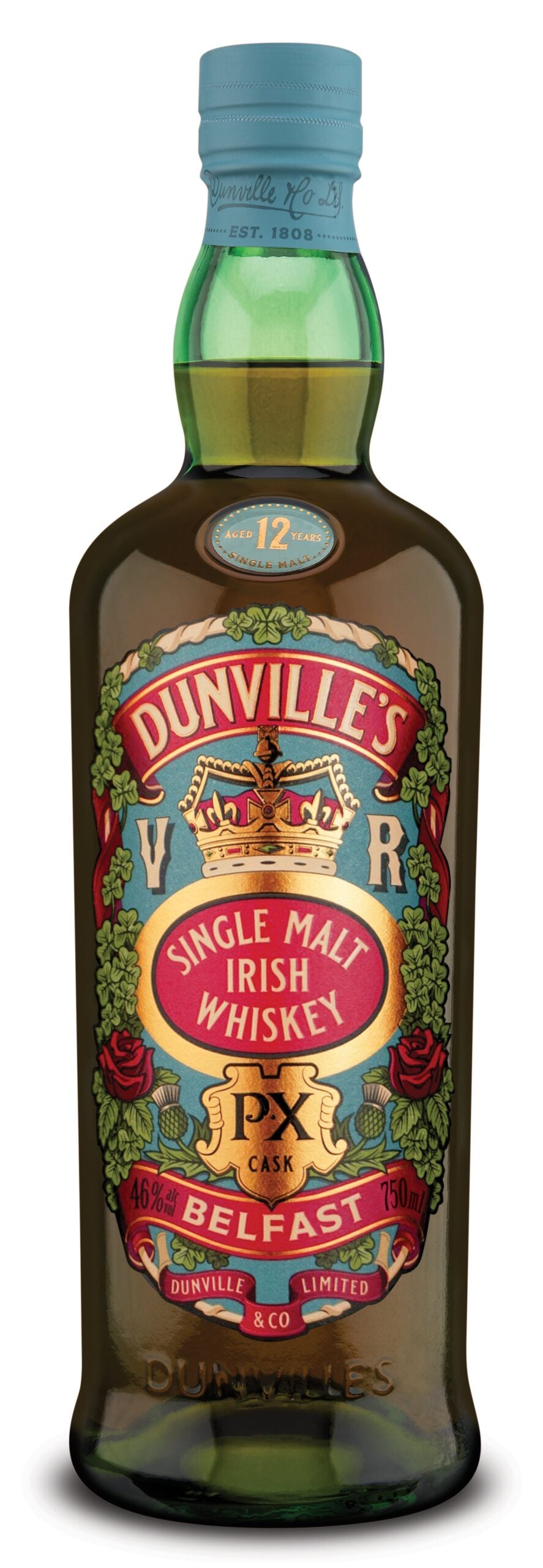 Dunvilles PX 12yr Single Malt 750ml