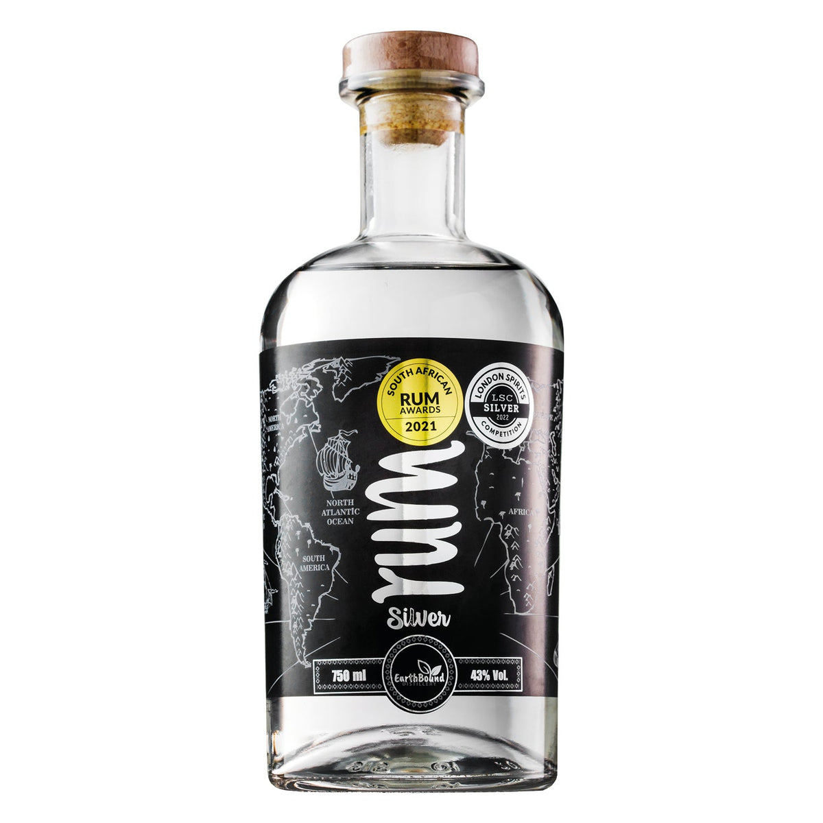 Earthbound Silver Rum 750ml