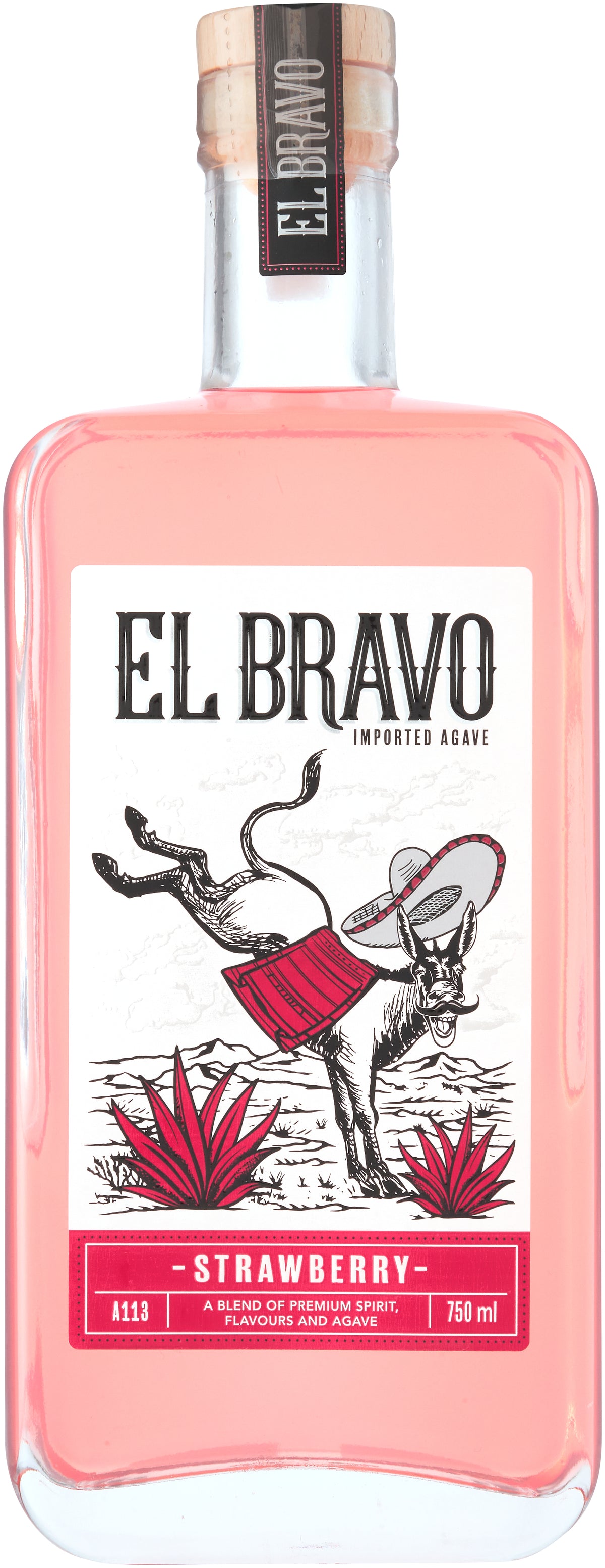 El Bravo Strawberry 750ml