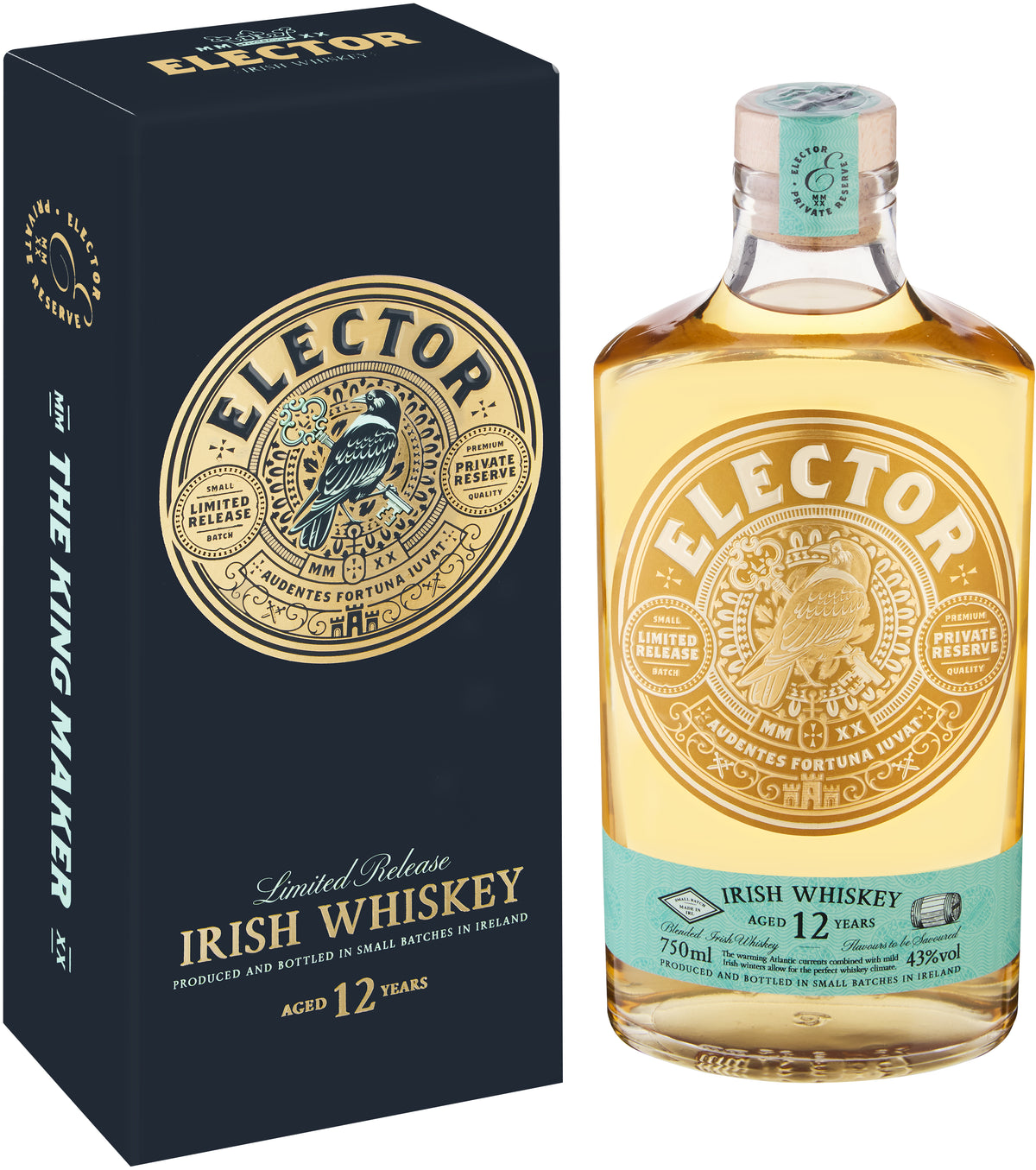 Elector Irish Whiskey 12Yr 750ml