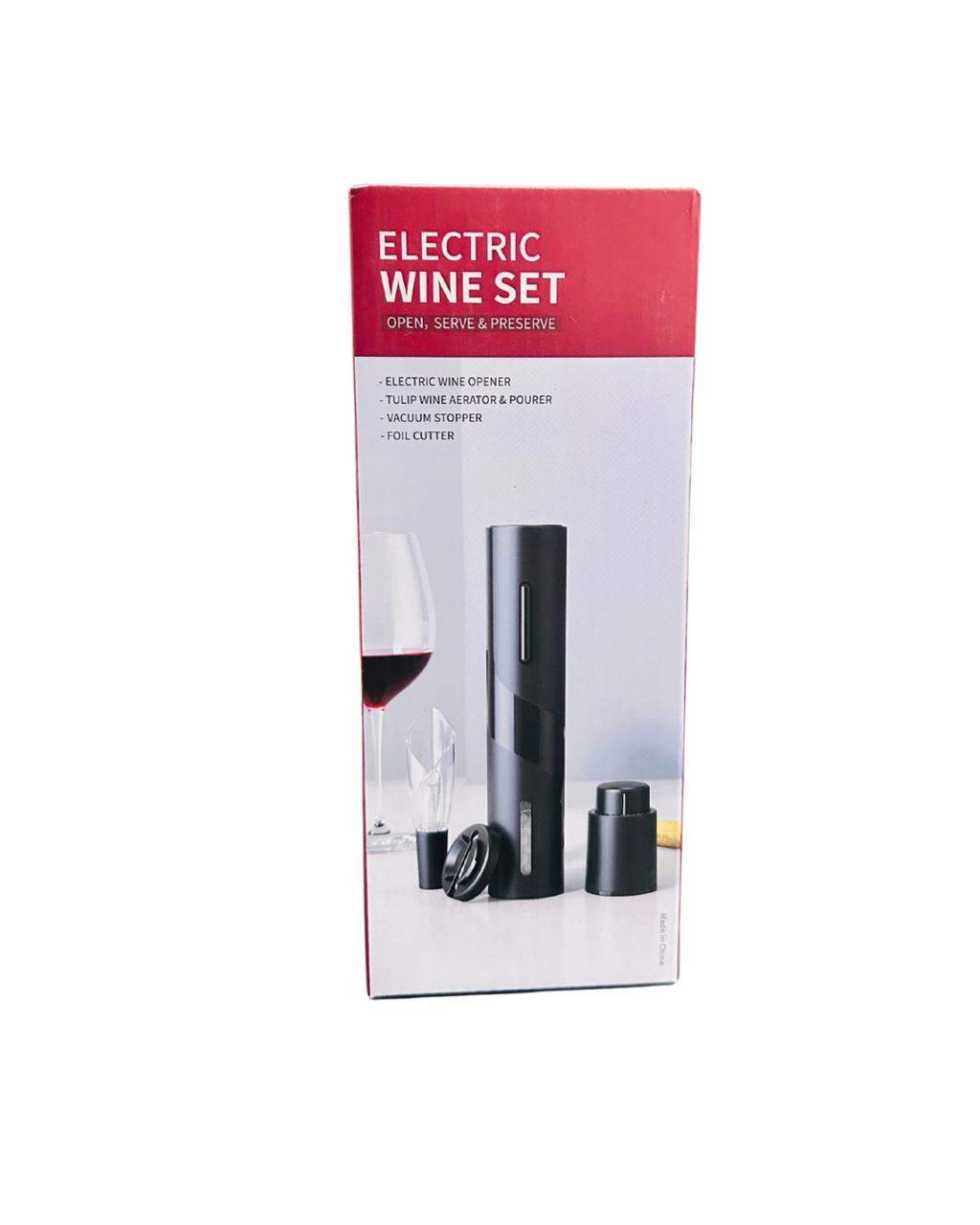 Electric Wine Opener Set Small