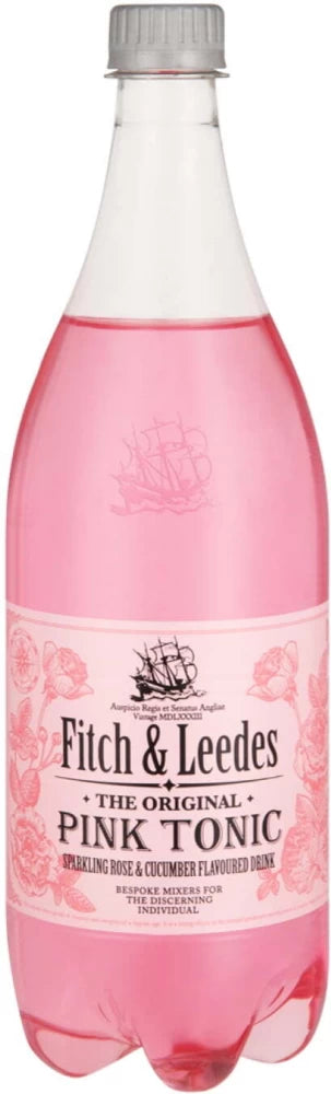 Fitch & Leedes Pink Tonic Plastic 1L