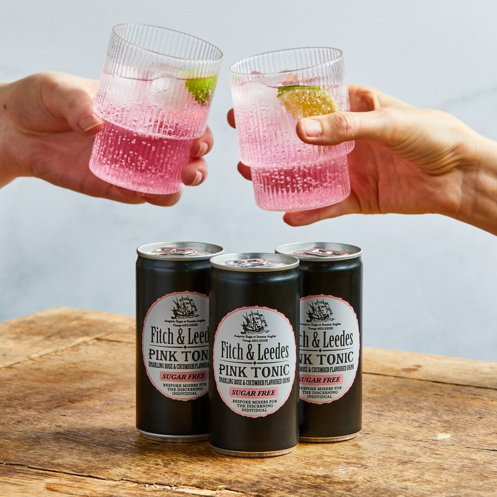 Fitch & Leedes Pink Tonic Sugar Free Can 200ml