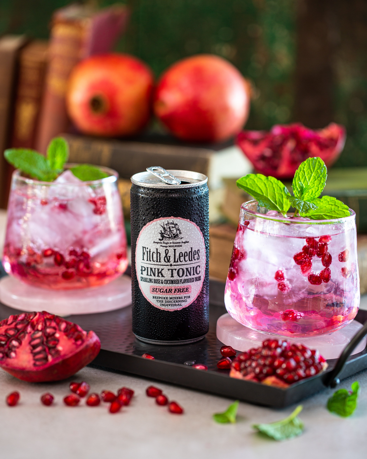 Fitch & Leedes Pink Tonic Sugar Free Can 200ml