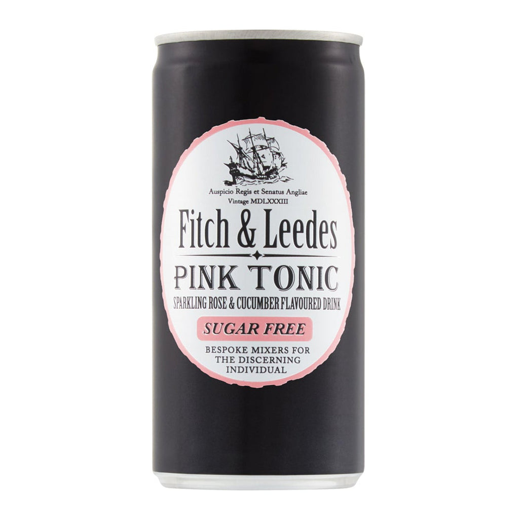 Fitch & Leedes Pink Tonic Sugar Free Can 200ml