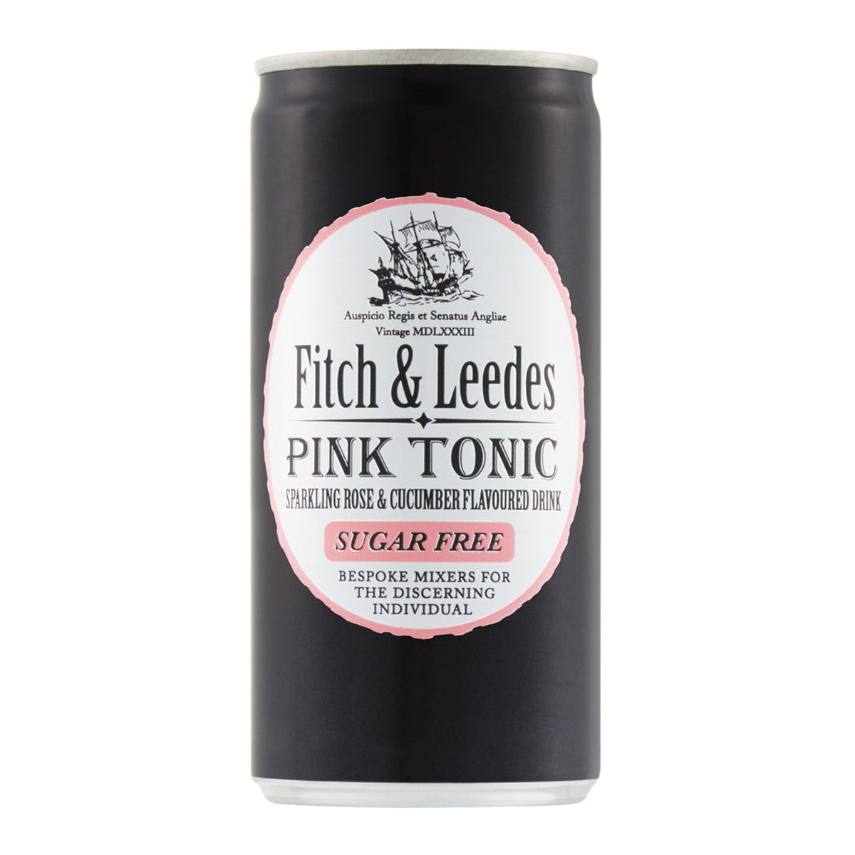 Fitch & Leedes Pink Tonic Sugar Free Can 200ml