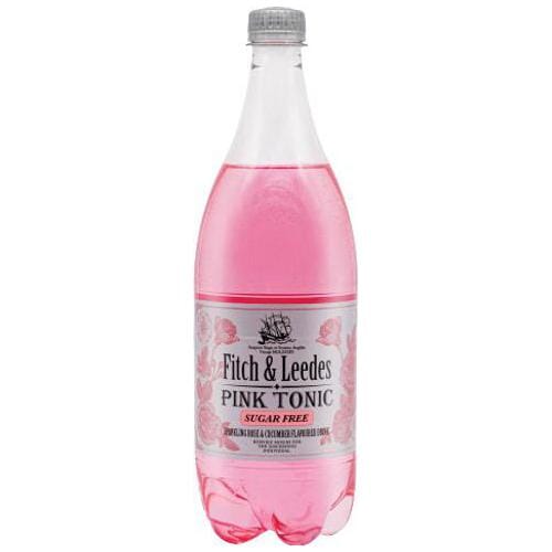 Fitch & Leedes Pink Tonic Sugar Free Plastic 1L