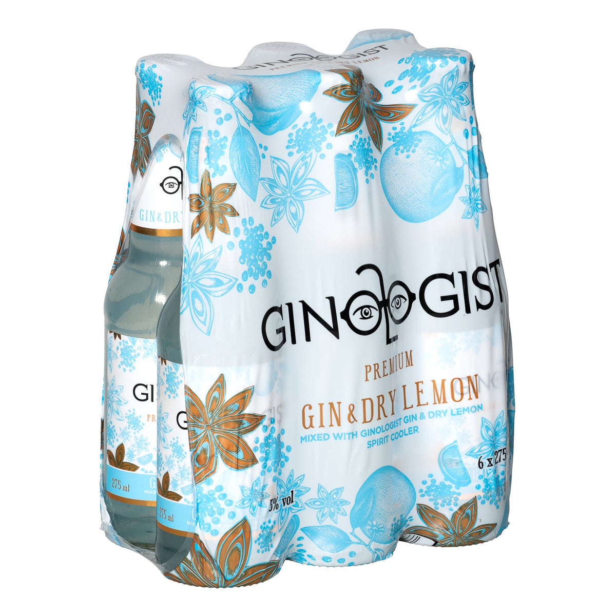 Ginologist Gin & Dry Lemon 275ml