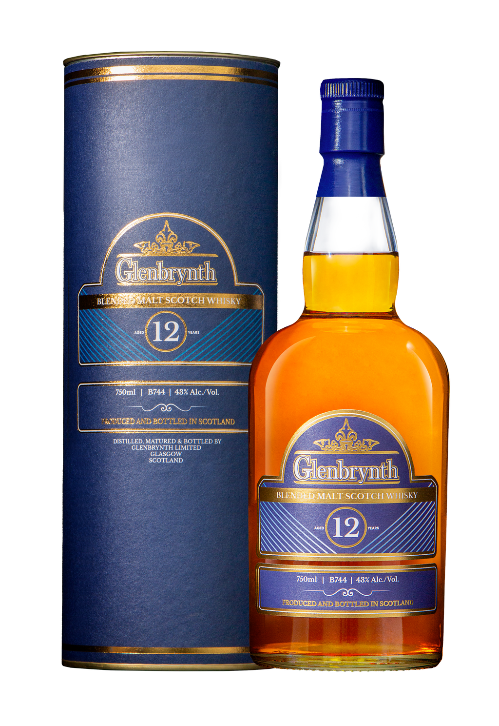 Glenbrynth 12yr Blended Malt 750ml