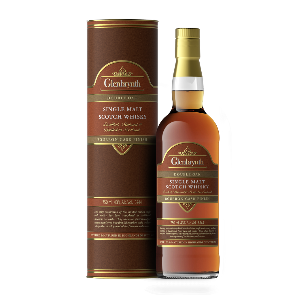 Glenbrynth Single Malt Unaged Bourbon Finish 750ml