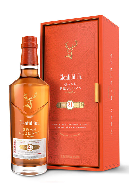 Glenfiddich Gran Reserva 21 Year Old Single Malt Scotch Whisky 750ml