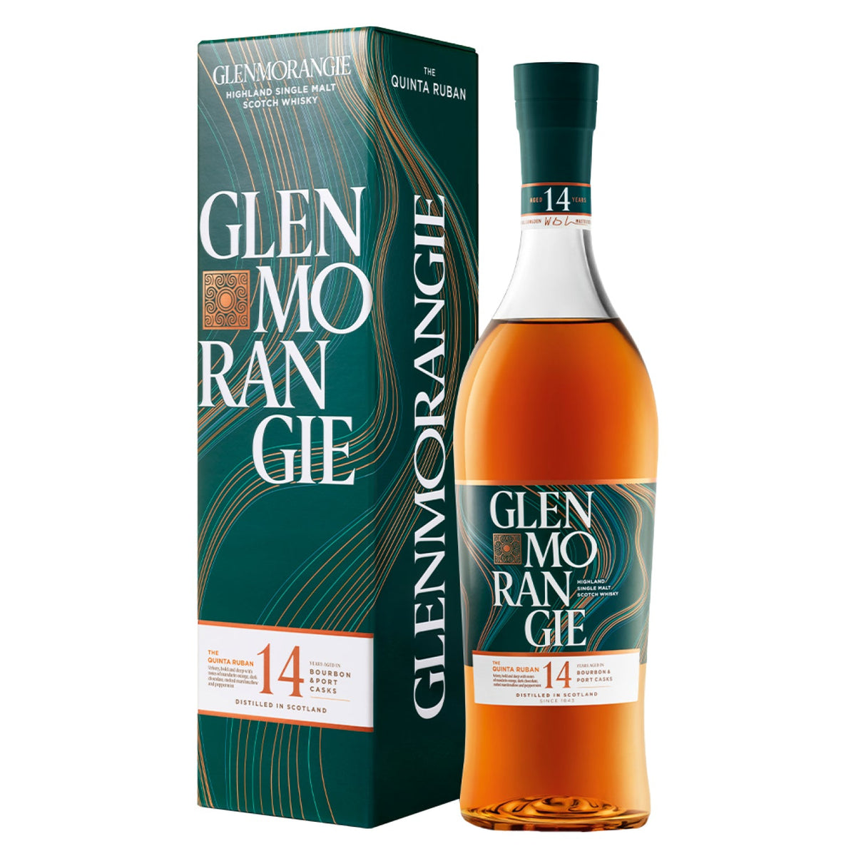 Glenmorangie Quinta Ruban 14 Year Old Single Malt Scotch Whisky 750ml