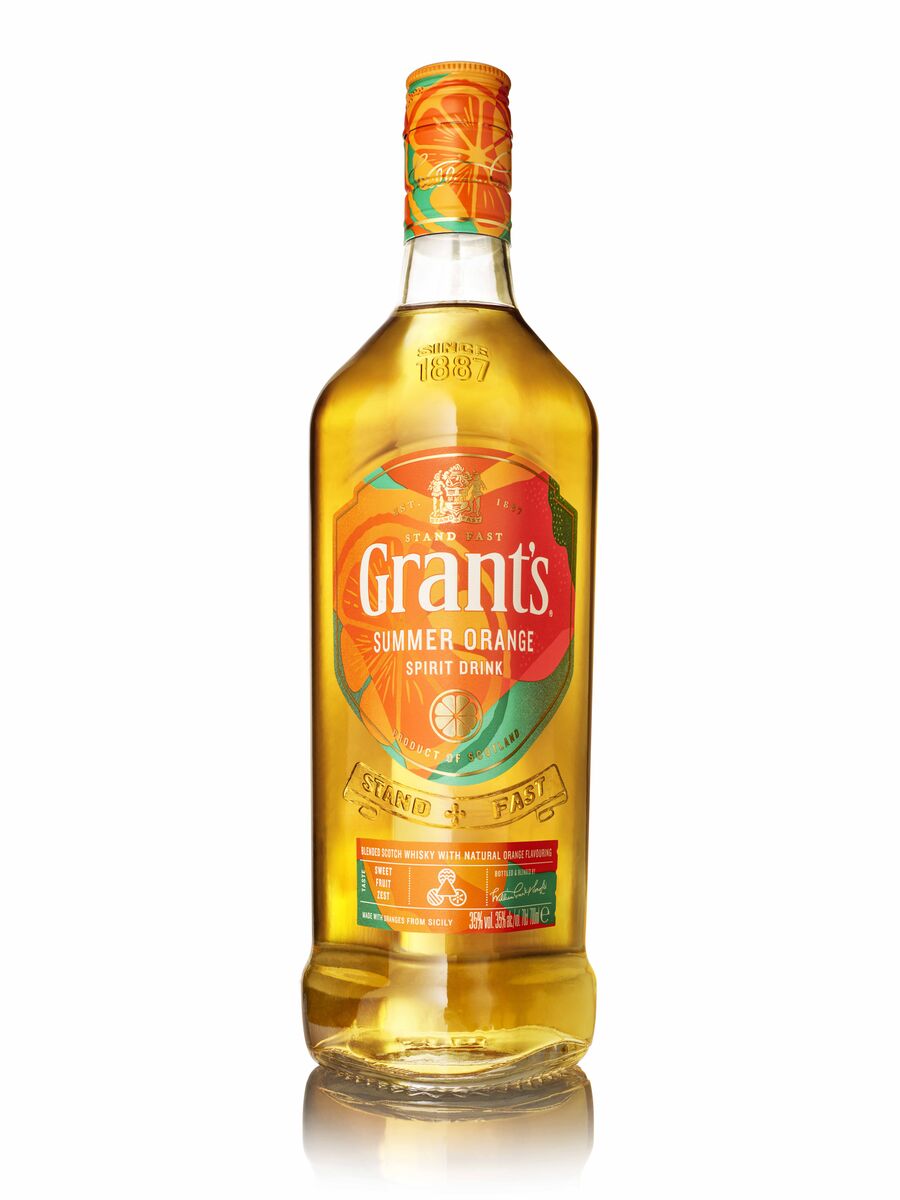 Grants Summer Orange Blended Scotch Whisky 750ml