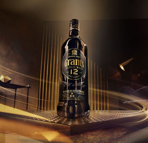 Grants Triple Wood 12 Year Old Blended Scotch Whisky 750ml