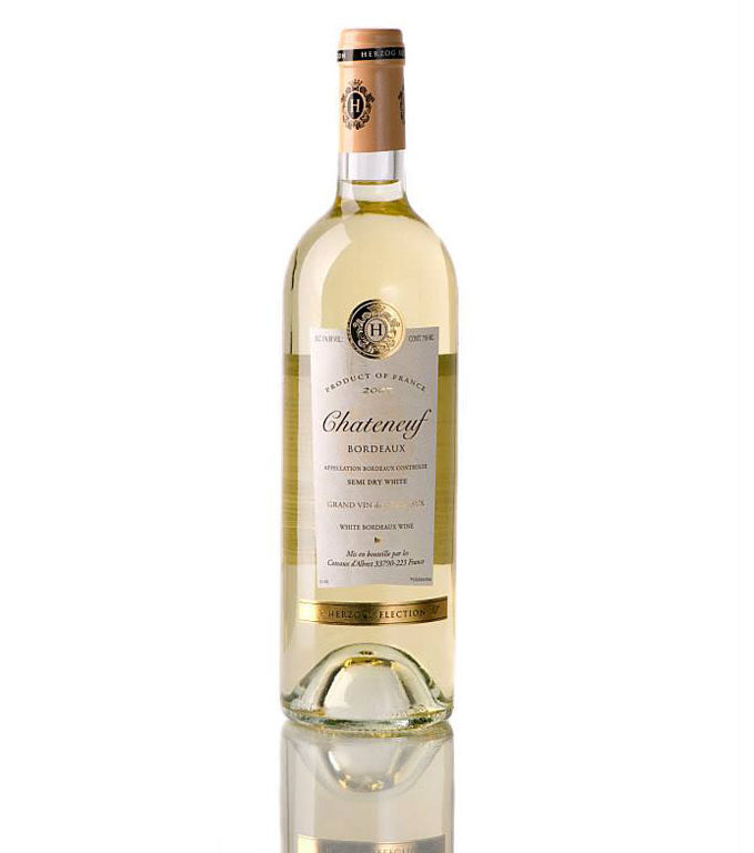 Herzog Select Chateneuf Bordeaux Blanc Semi Dry 750ml