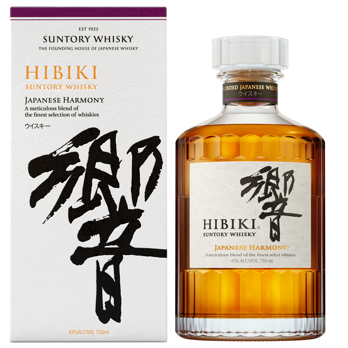 Hibiki Japanese Harmony Whisky 750ml