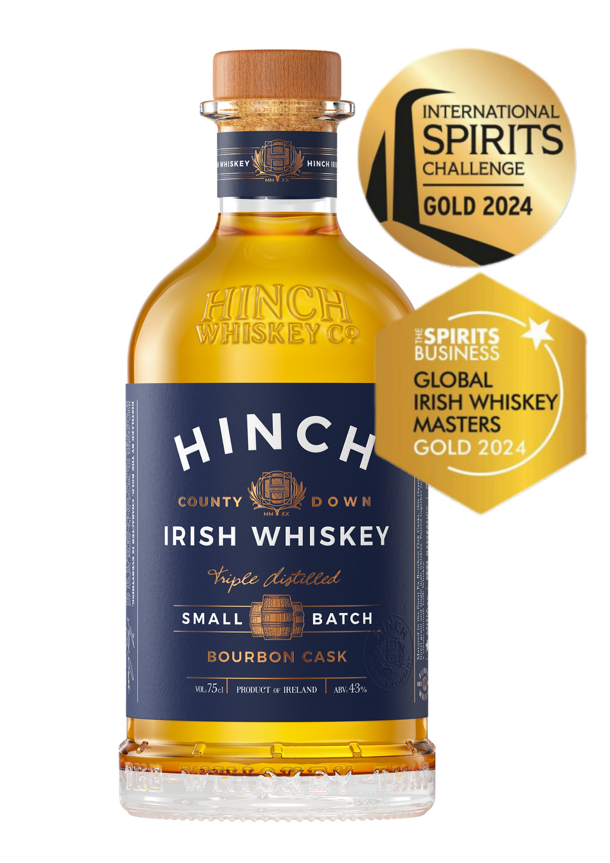 Hinch Small Batch Bourbon Cask Irish Whiskey 750ml