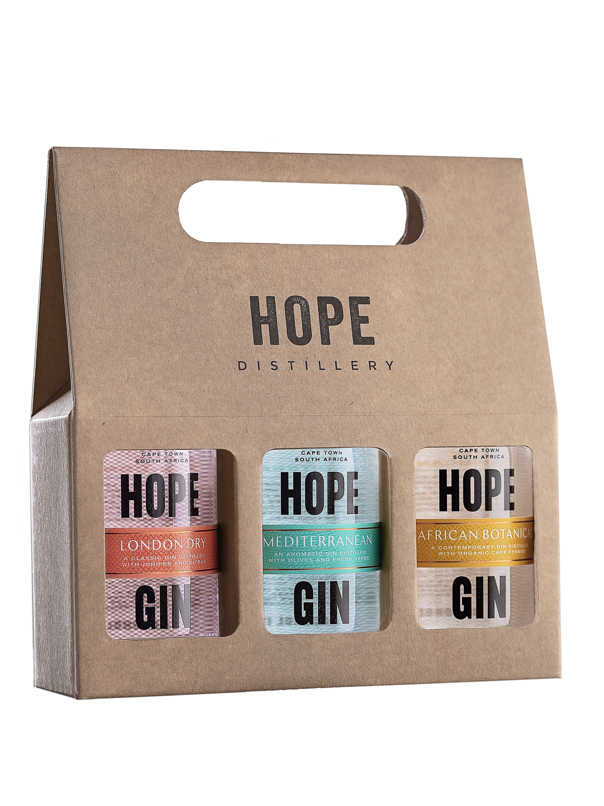 Hope Distillery Gift Pack 3X200ml Gin