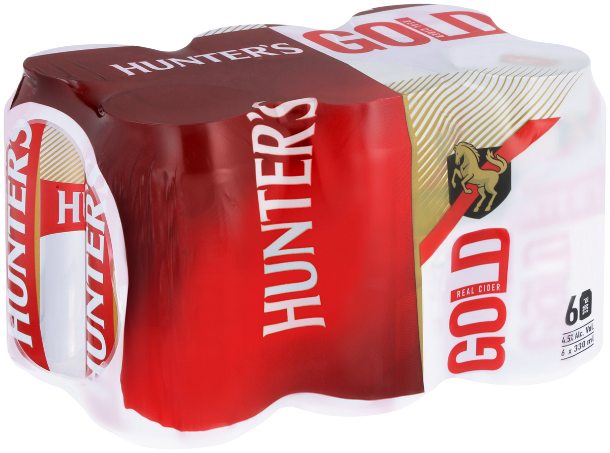 Hunters Gold Can 300ml