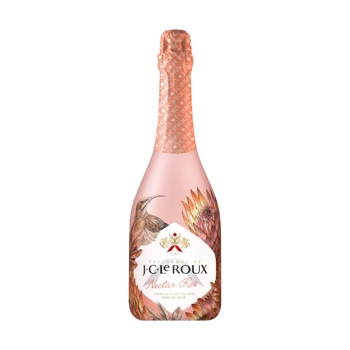 J C Le Roux Nectar Demi Sec Rose 750ml