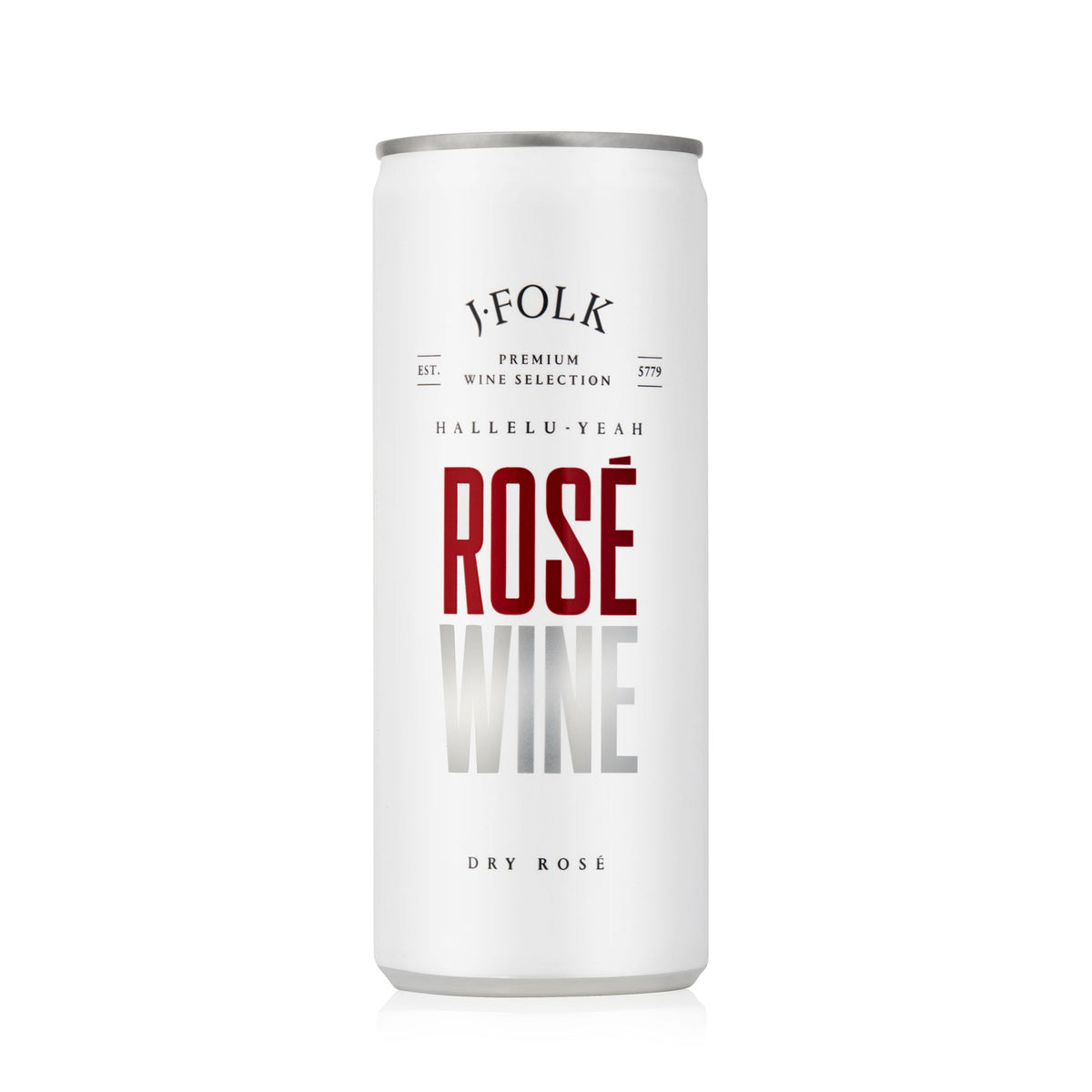J.Folk Sparkling Rose Perle Wine Can 250Ml