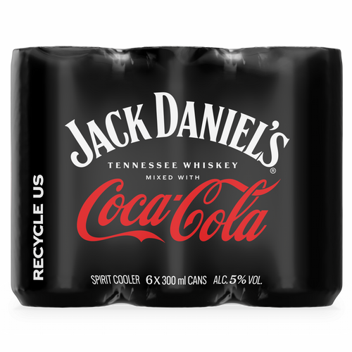 Jack Daniels And Coke Can 300ml