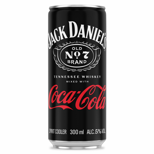 Jack Daniels And Coke Can 300ml
