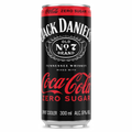 Jack Daniels And Coke No Sugar Can 300ml