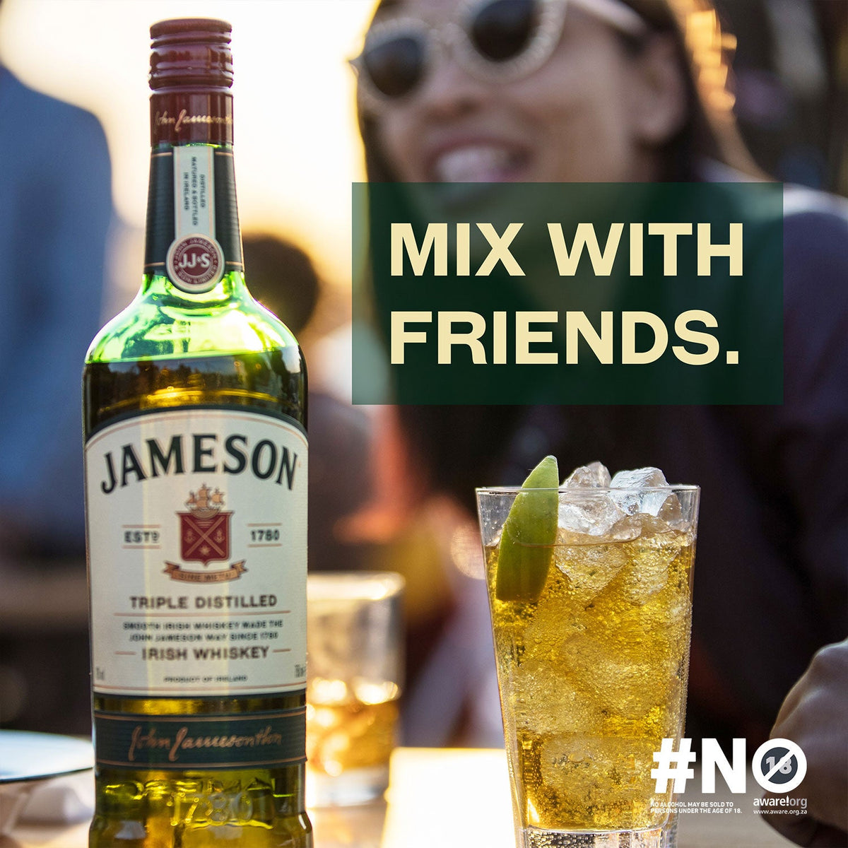 Jameson Original Irish Whiskey 1L