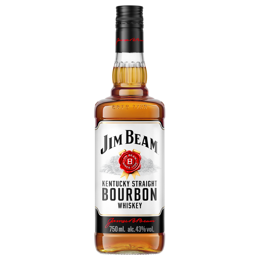 Jim Beam White Bourbon 750ml