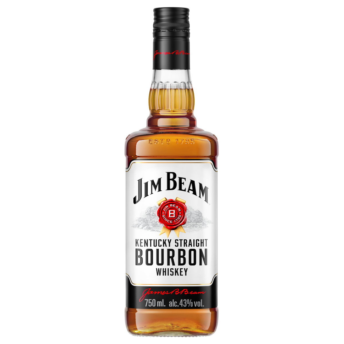 Jim Beam White Bourbon 750ml