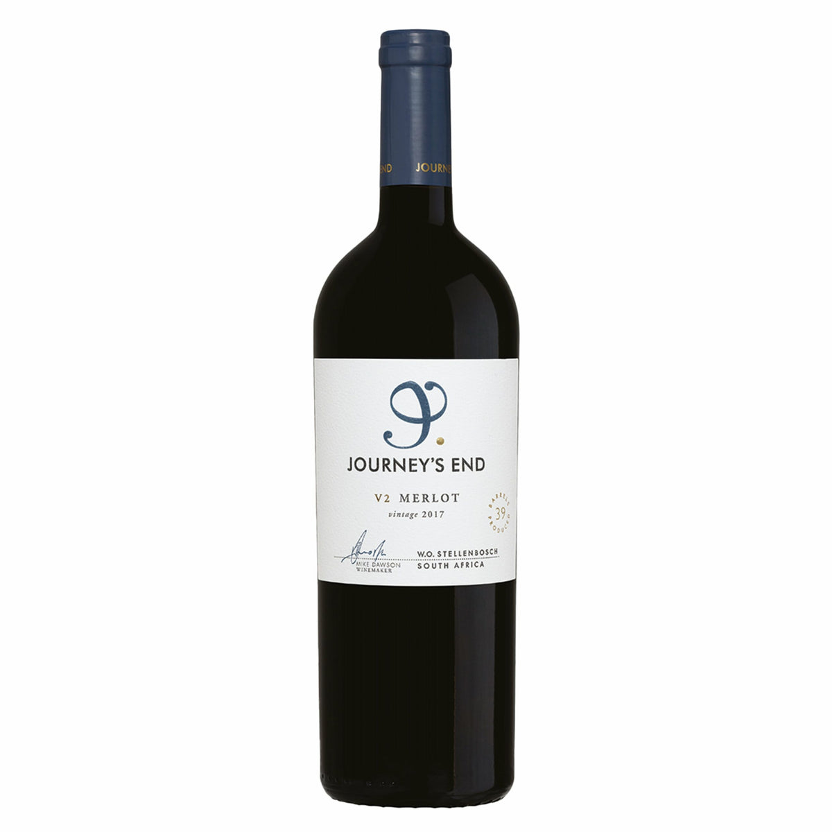 Journeys End V2 Merlot 750ml