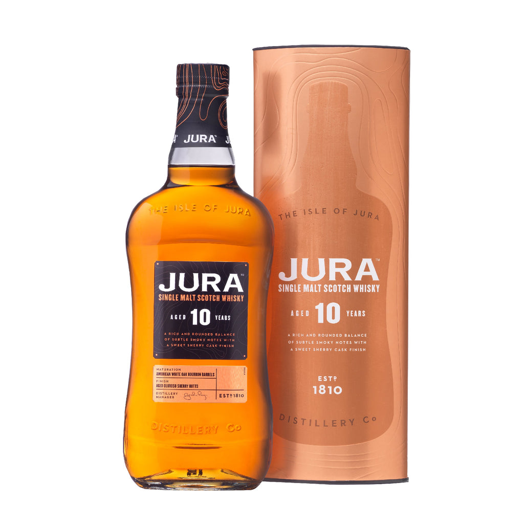 Jura 10 Year Old Single Malt Scotch Whisky 750ml
