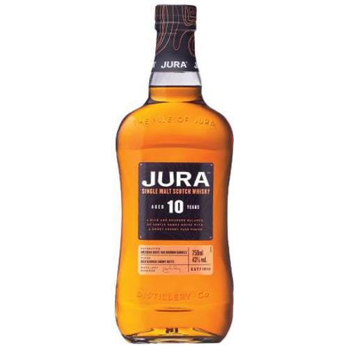 Jura 10 Year Old Single Malt Scotch Whisky 750ml