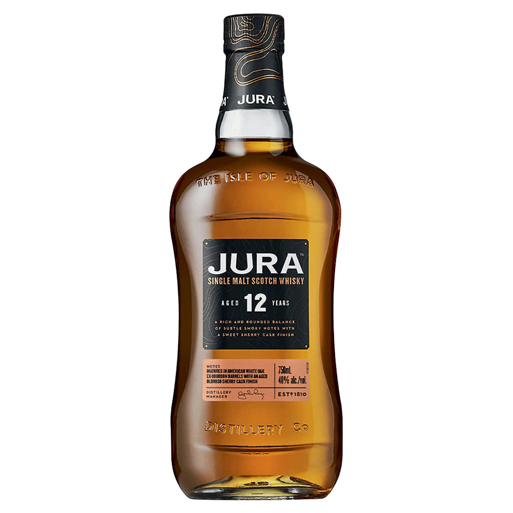 Jura 12 Year Old Single Malt Scotch Whisky 750ml