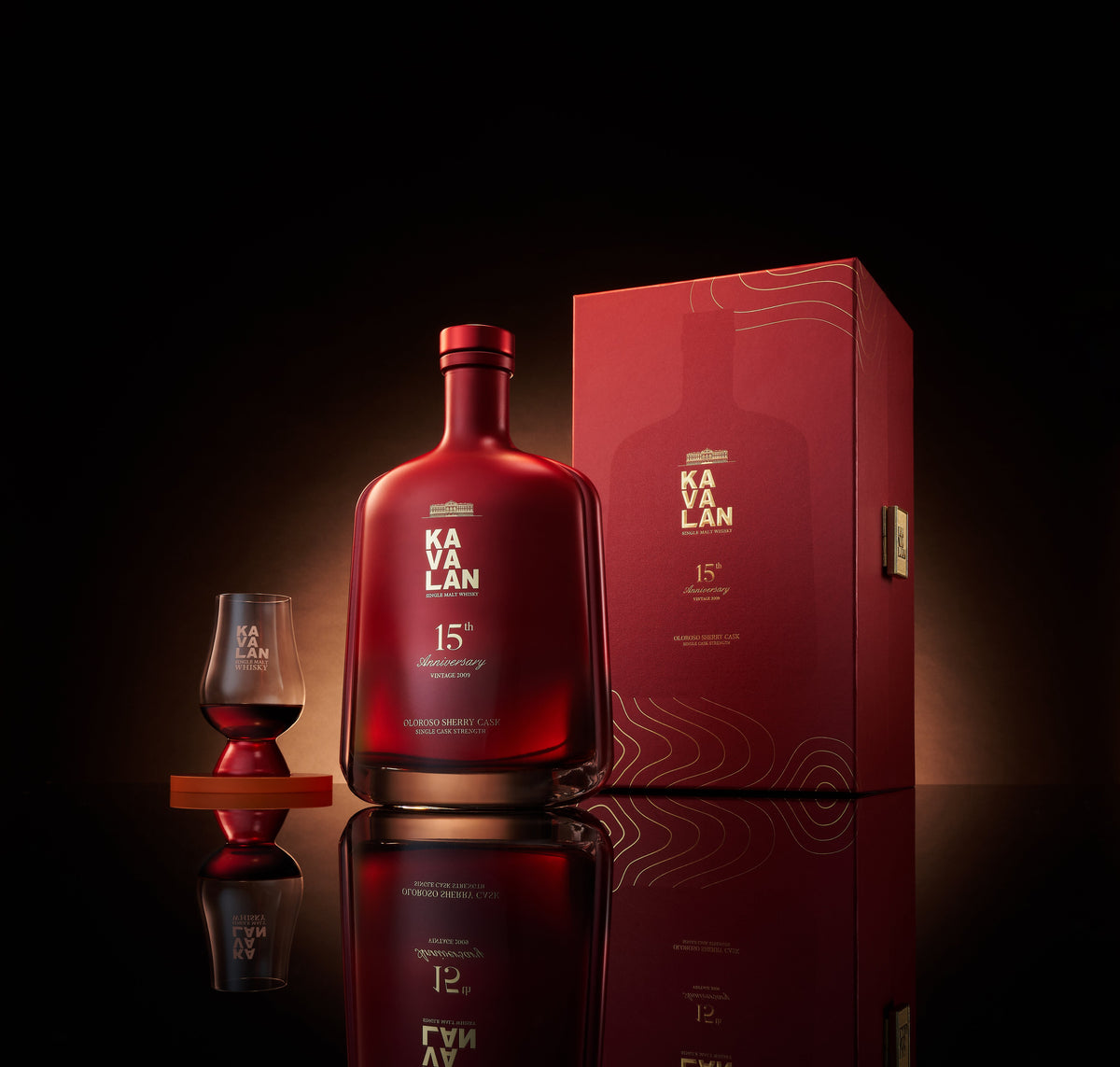 Kavalan Oloroso Sherry Cask Single Malt 15Yr 750Ml