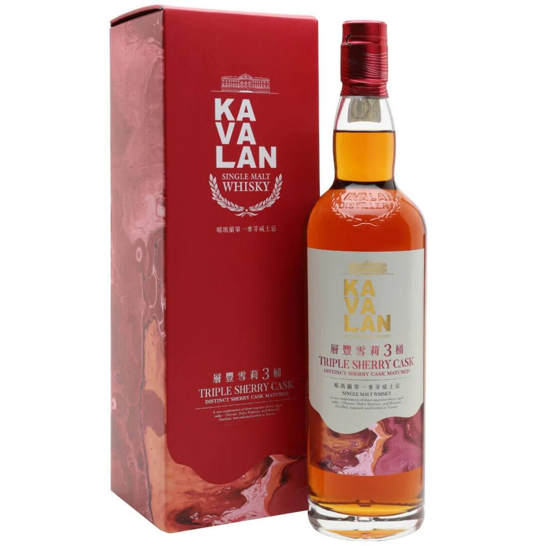 Kavalan Triple Sherry Silnge Malt 750ML