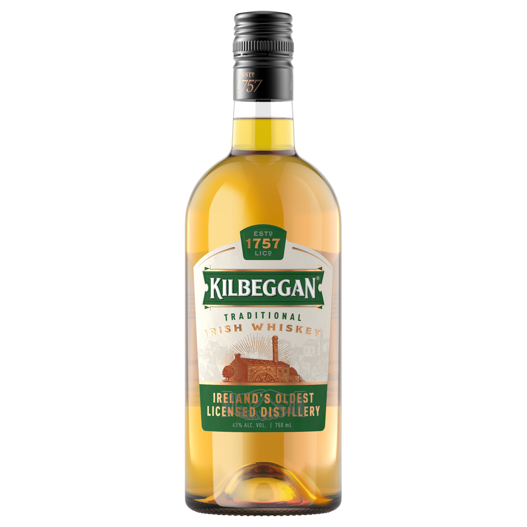 Kilbeggan Irish Whiskey 750ml