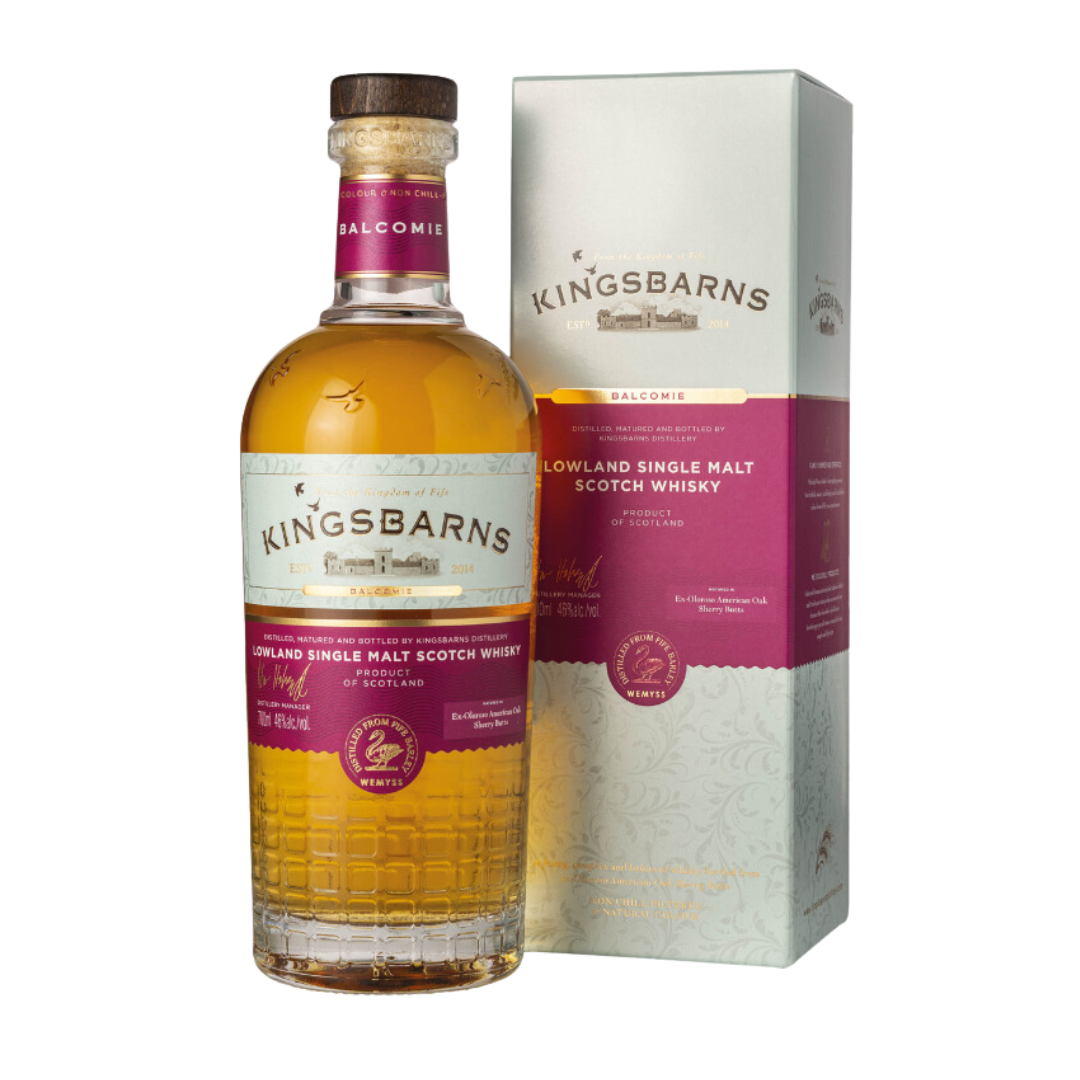 Kingsbarn Balcomie Lowland Single Malt Whisky 750ml