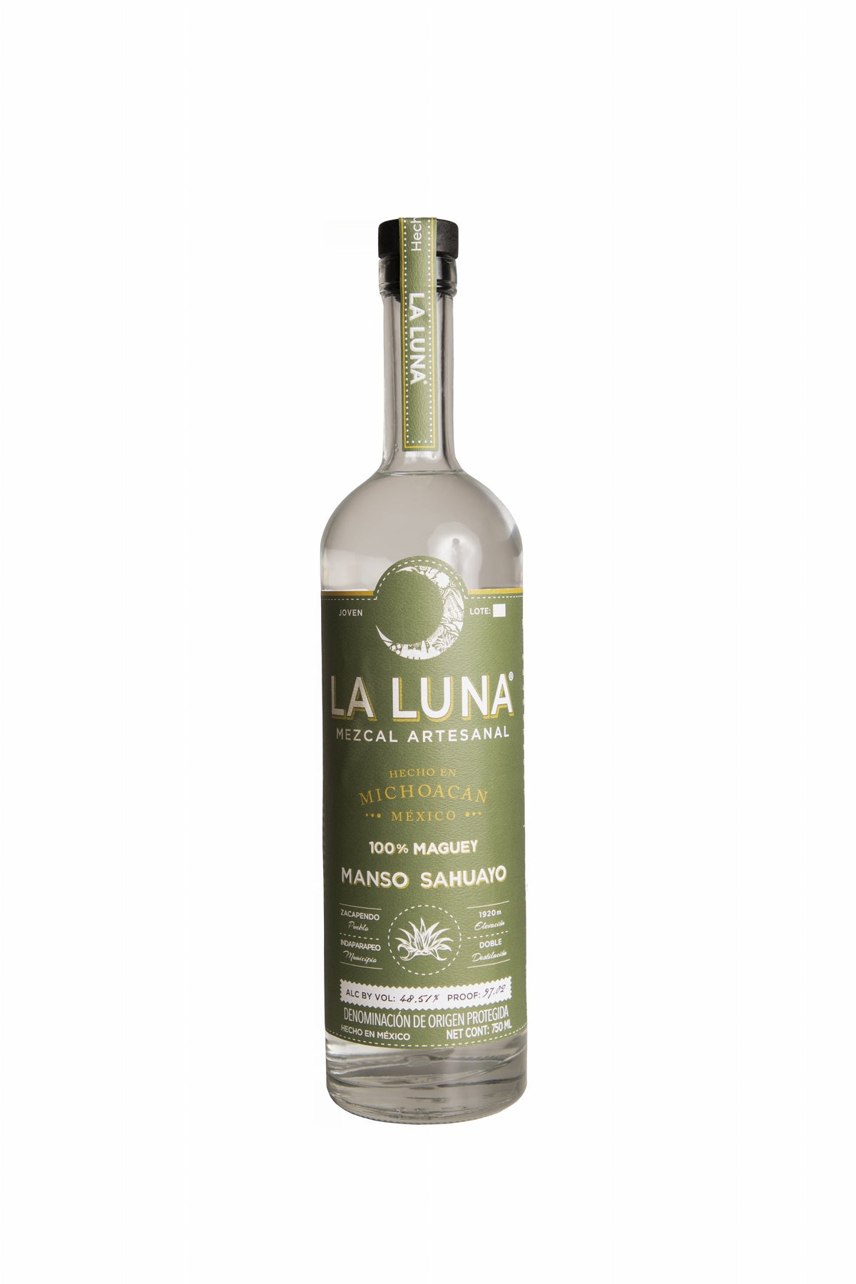 La Luna Mezcal Manso Sahuayo 750ml