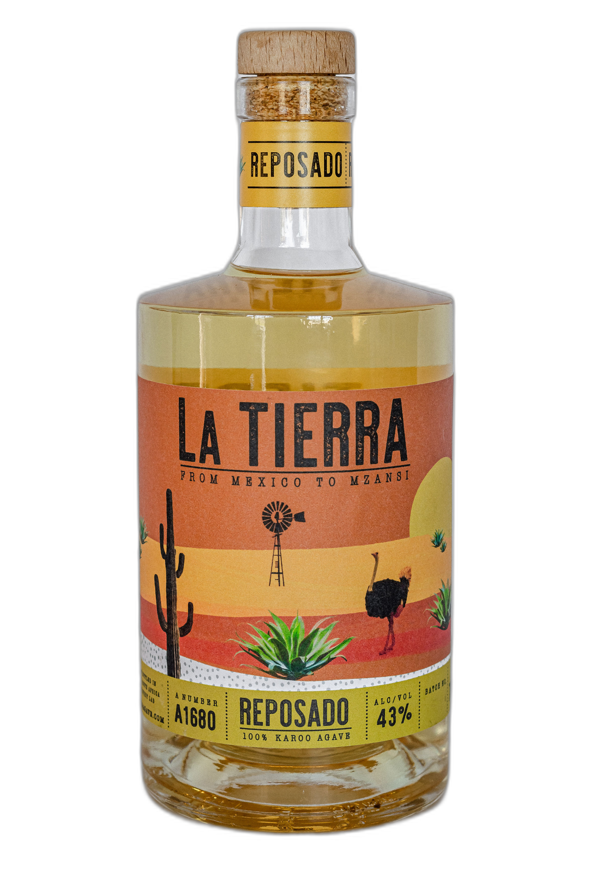 La Tierra Reposado Agave Spirit 750ml