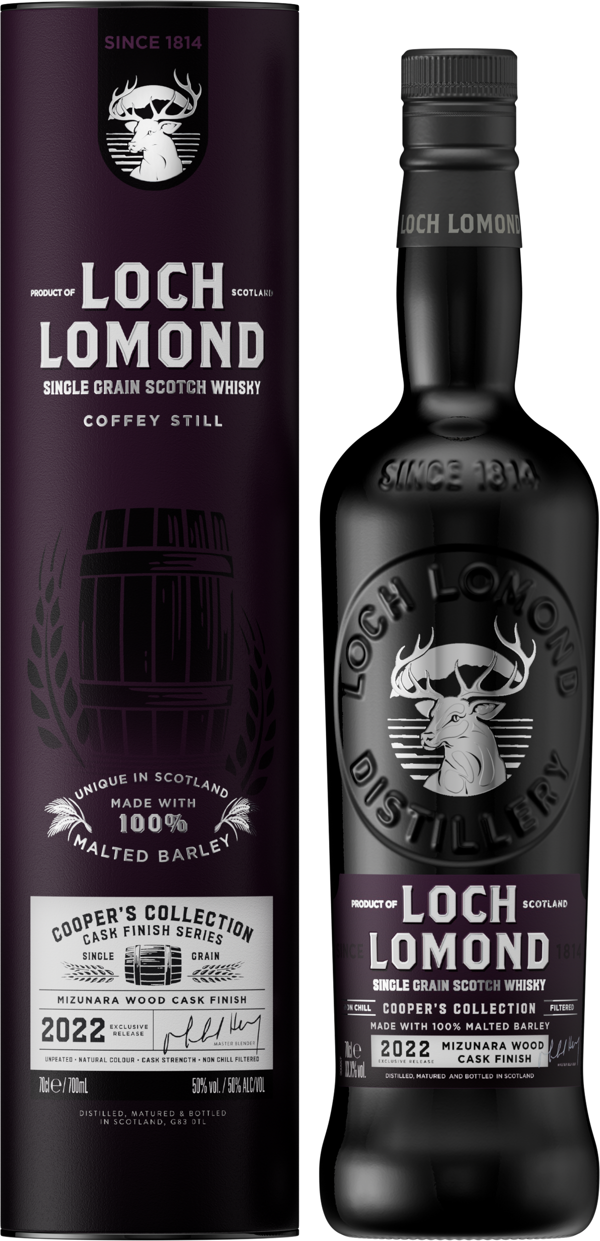 Loch Lomond Coopers Collection Single Grain 750Ml