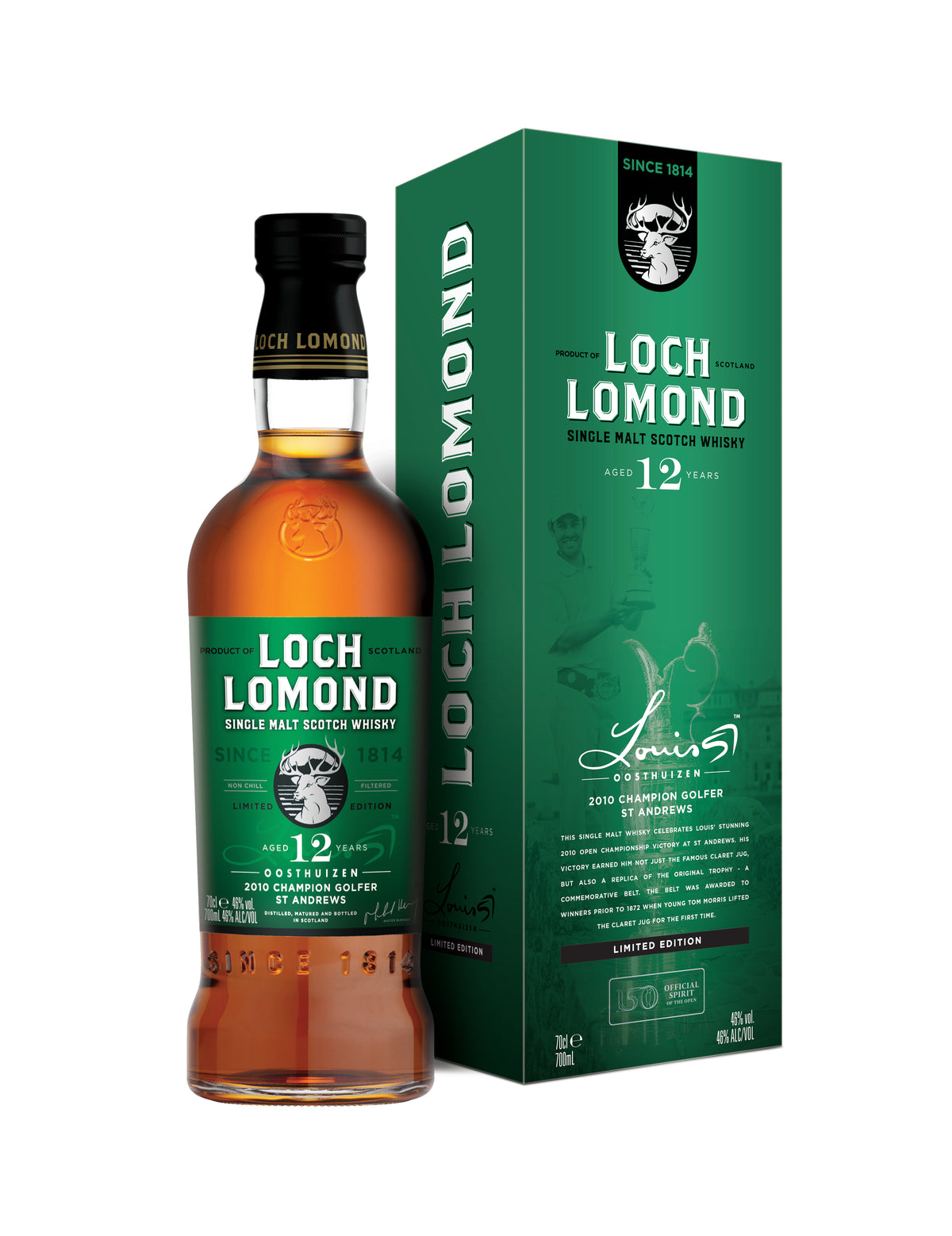 Loch Lomond Louis Oosthuizen 12YR 750ml