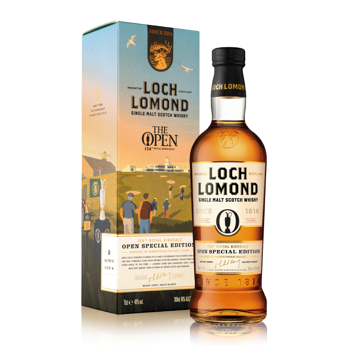 Loch Lomond The 154th Open Special Edition Argentinian Malbec Finish 2026 750ml