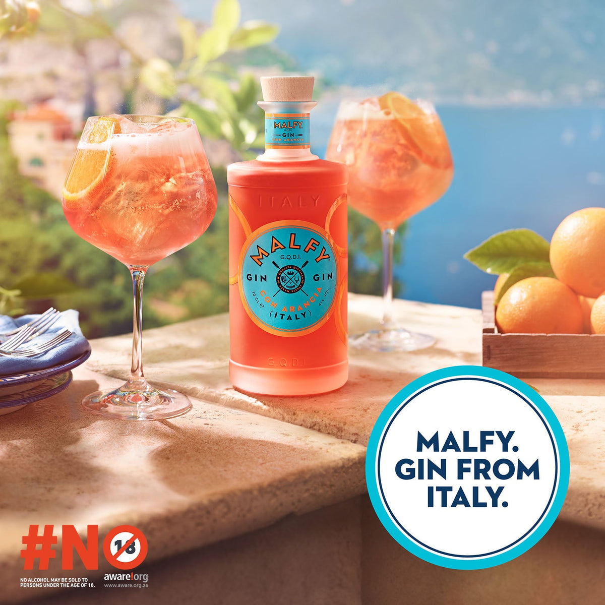 Malfy Con Arancia Italian Gin 750ml