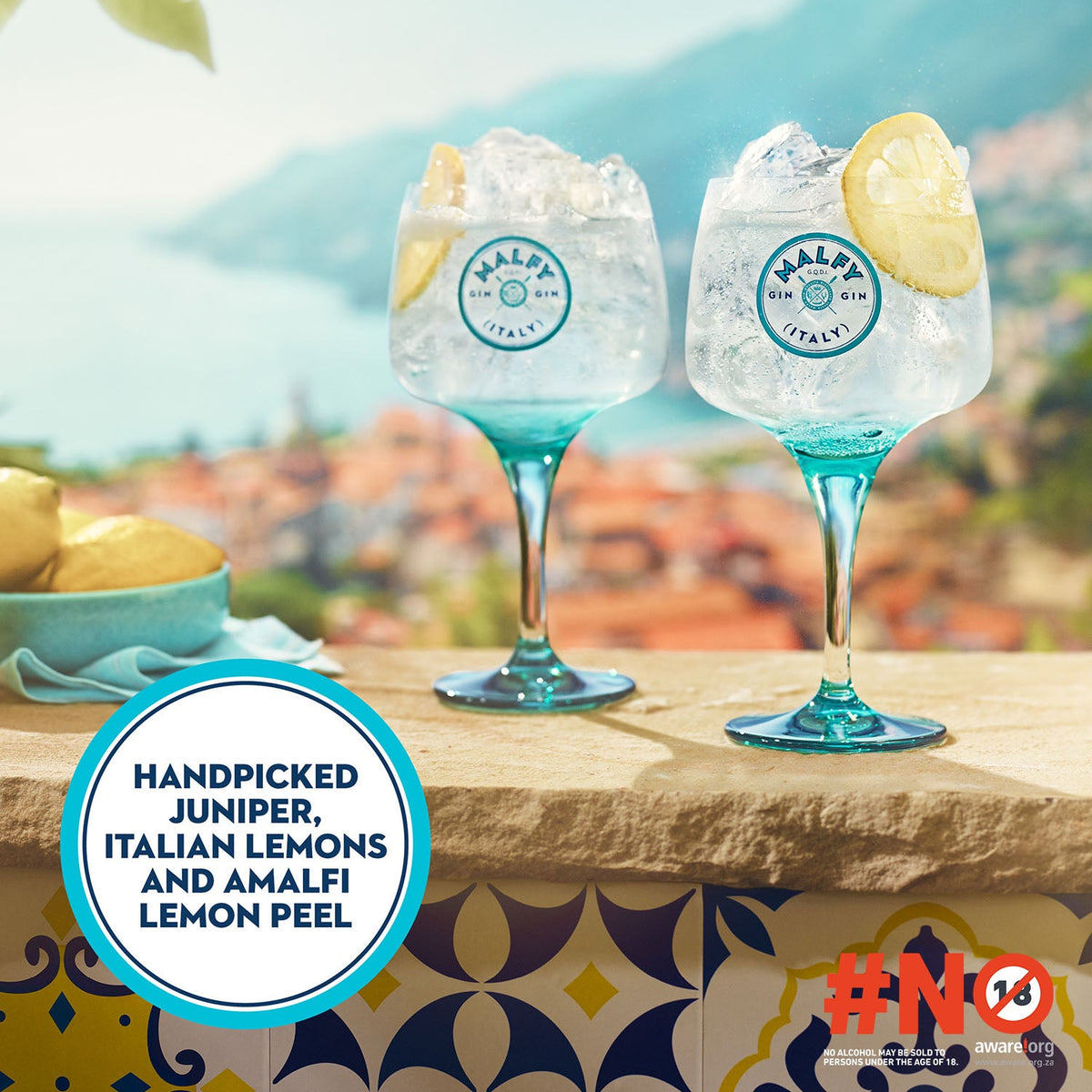 Malfy Con Limone Italian Gin 750ml