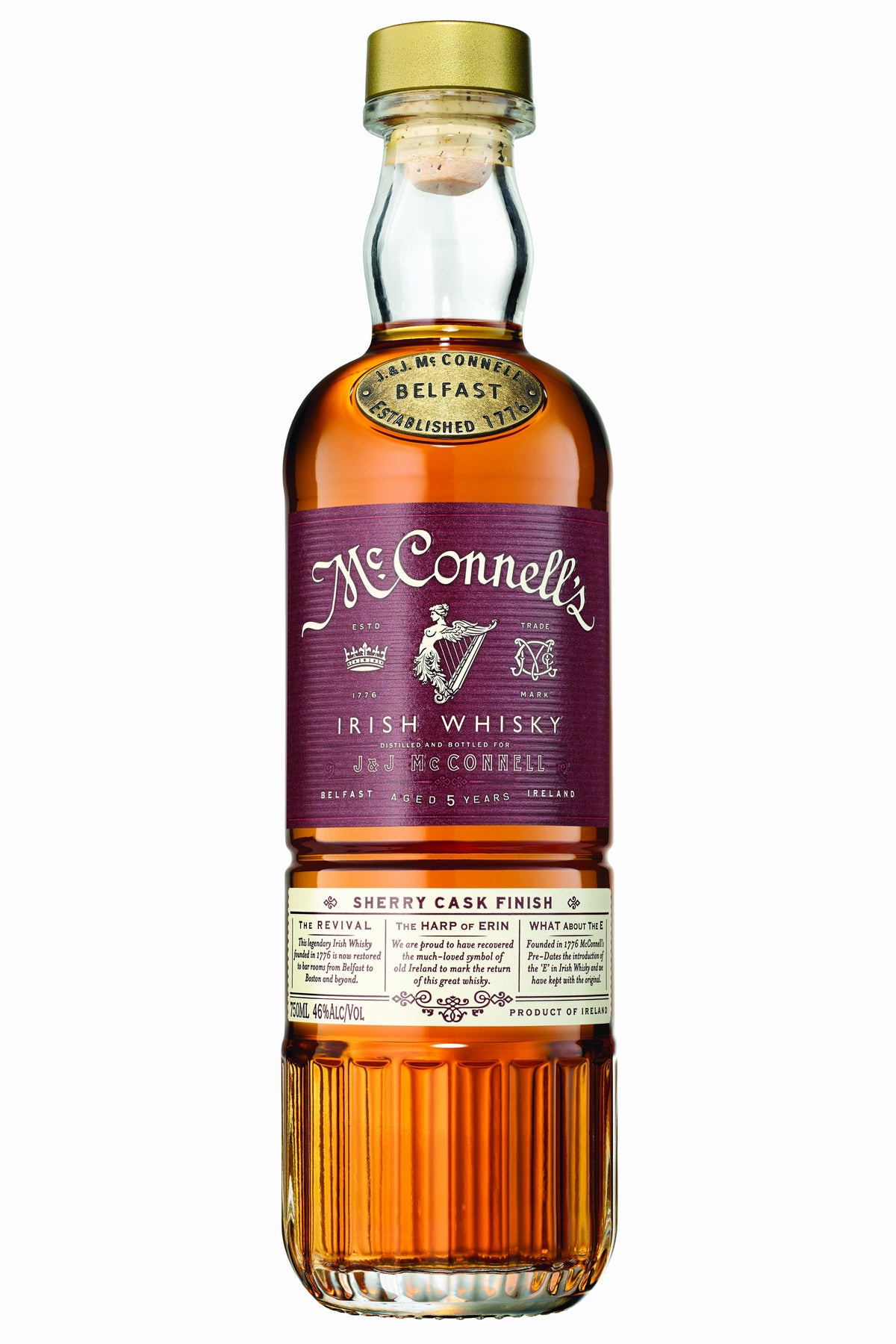 McConnells 5Yr Sherry Cask Finish 750ml